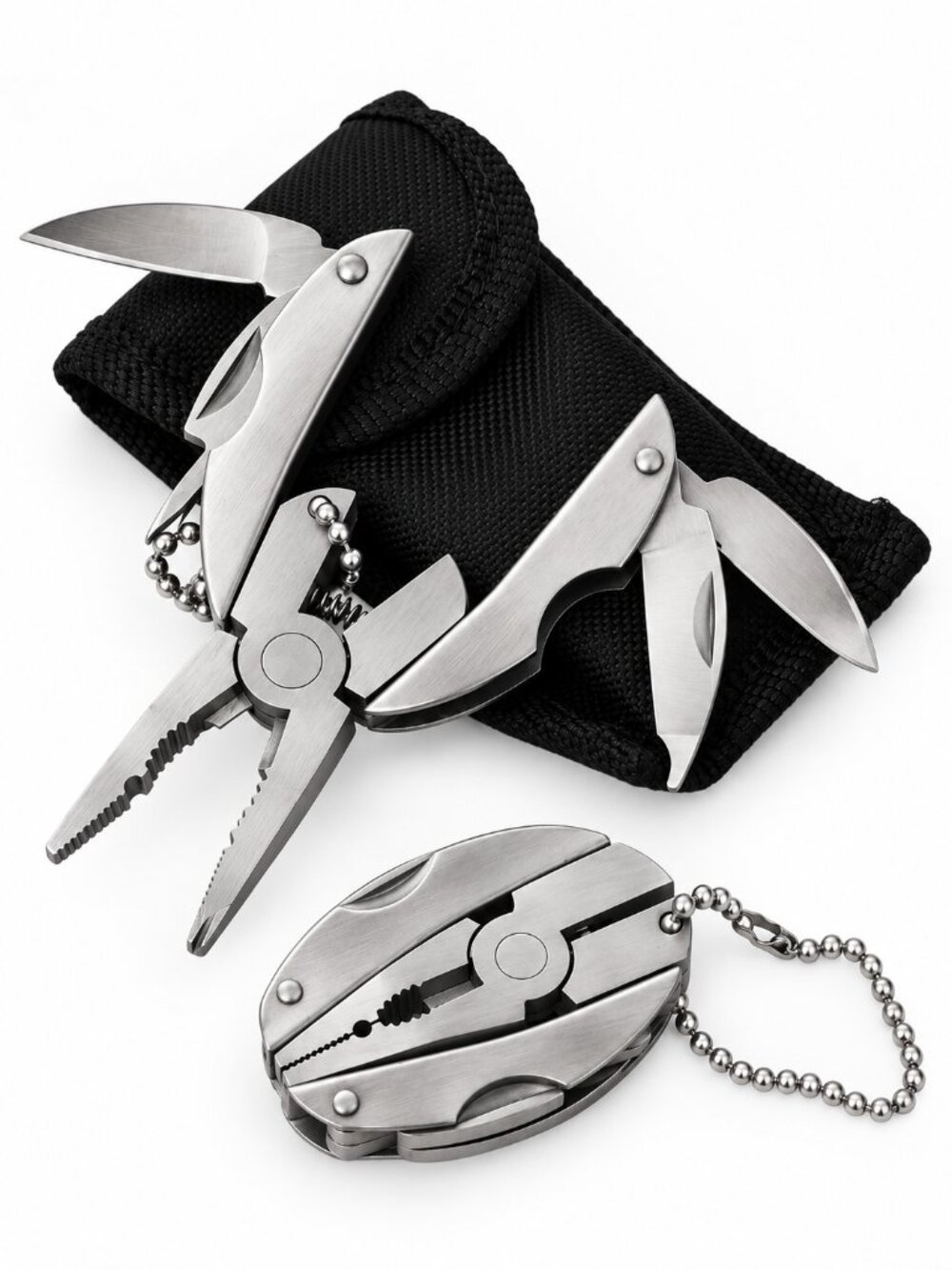 Turtle Multi-Tool Keychain – Pocket-Size Stainless Steel Survival Tool